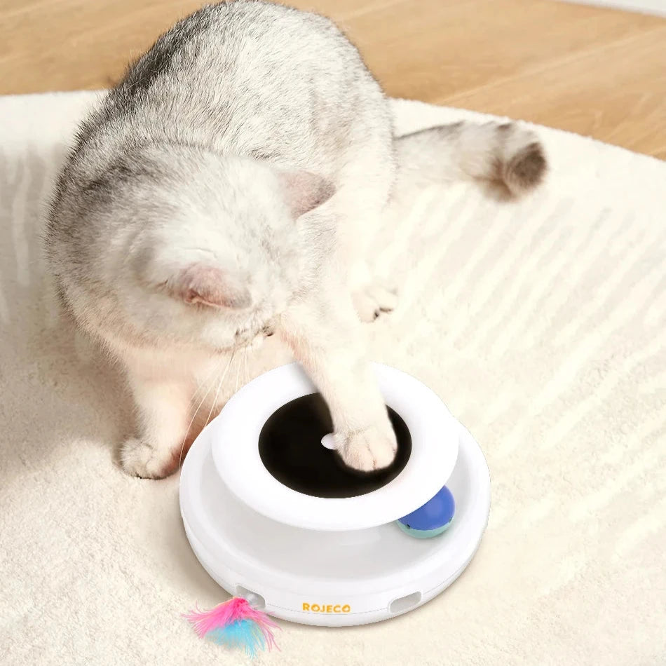 2-In-1 Smart Cat Interactive Toy