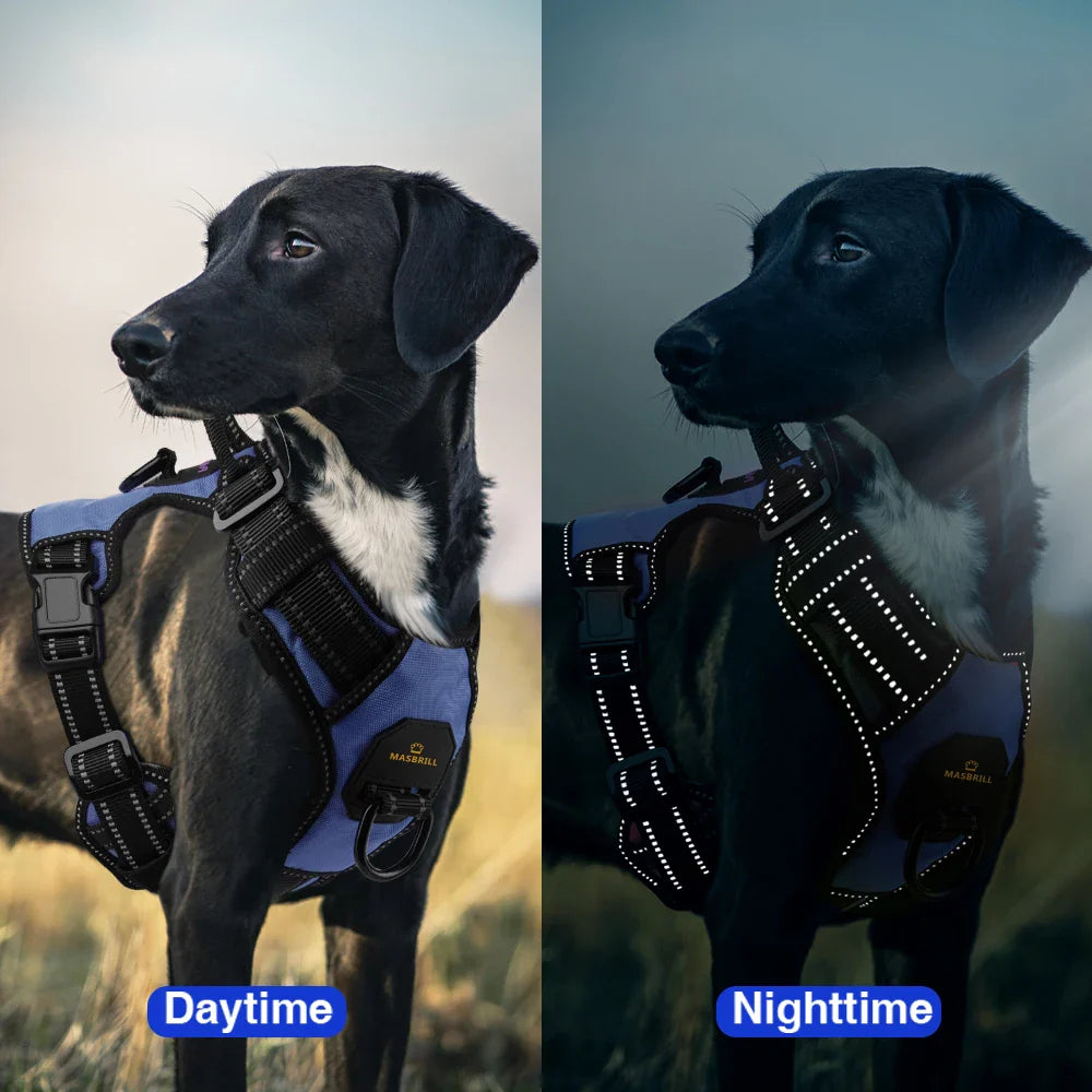 Reflective Large Dog Harness