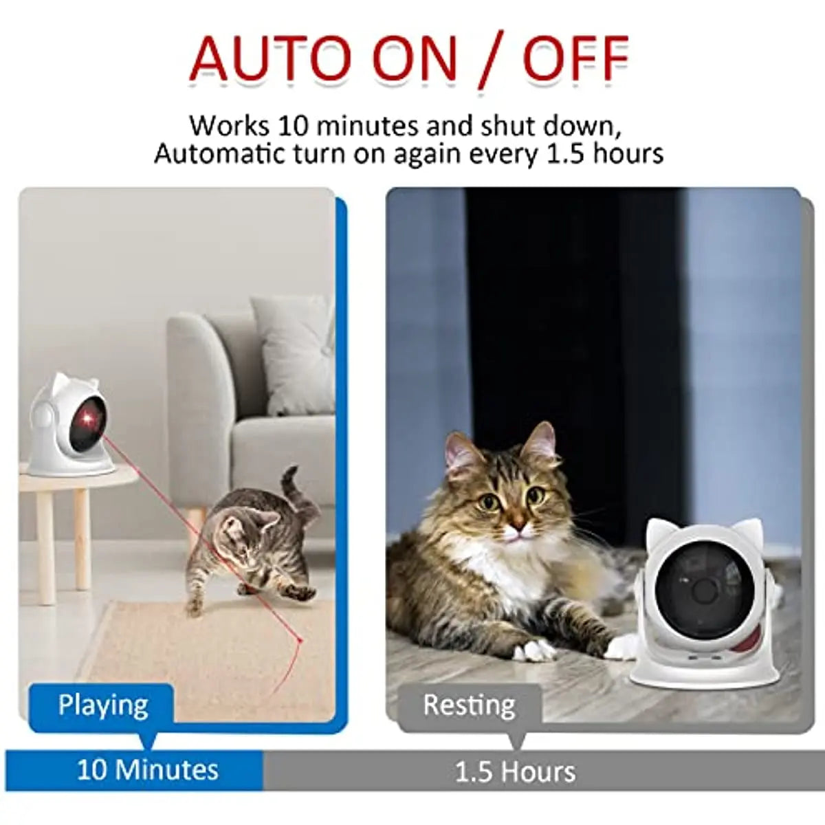 Motion Activated Cat Laser Toy